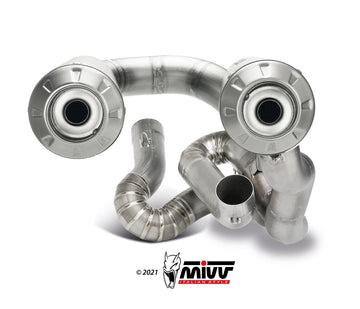 Mivv Titanium Full Exhaust System For Ducati Streetfighter V4 2020-22